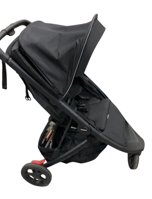 Shop Thule Spring Stroller, 2022, Black, Midnight Black at GoodBuy Gear