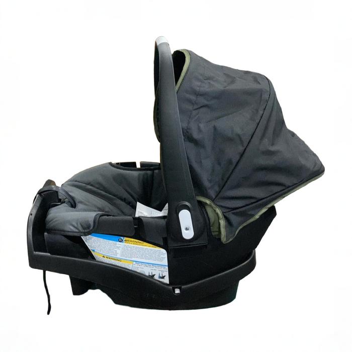 Shop Evenflo Nurturemax Infant Car Seat, 2025, Black/Green/Gray at GoodBuy Gear