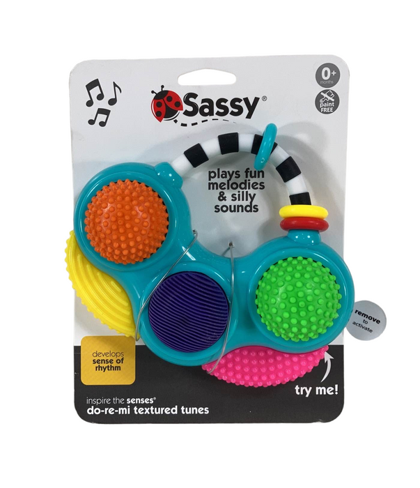 Sassy Do-Re-Mi Textured Tunes Sensory Toy