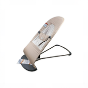 Shop BabyBjorn Bouncer Balance Soft, Black Frame, Khaki/Beige at GoodBuy Gear