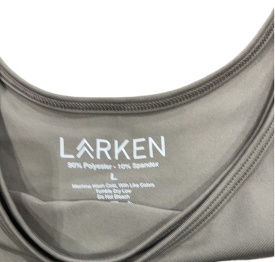 Shop Larken The Larken X Nursing Bra, Large, Single, Stone at GoodBuy Gear