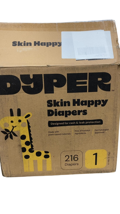 Shop DYPER Skin Happy Diapers, 1- 216 Ct at GoodBuy Gear