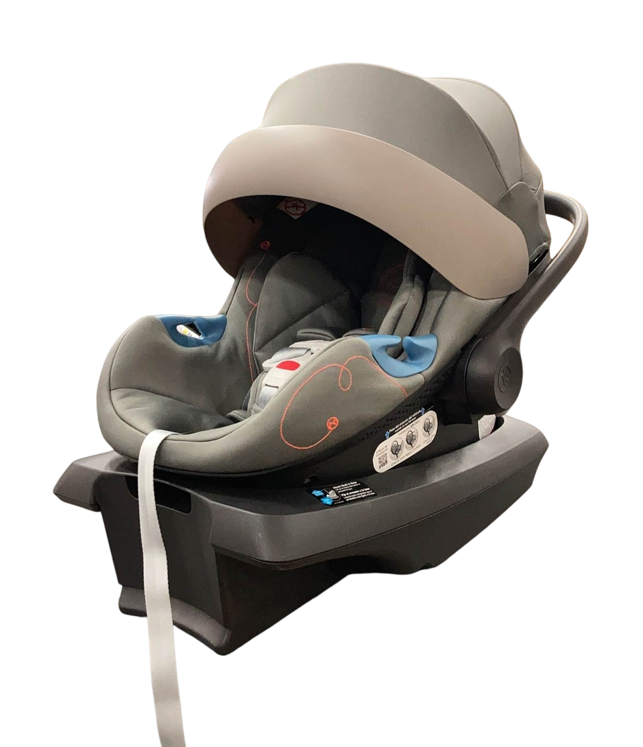 cybex aton 5 isofix Cybex Aton G Infant Car Seat, 2023, Lava Grey