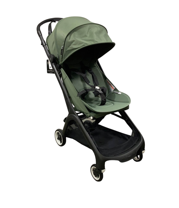 Bugaboo Butterfly Stroller, 2024, Black, Forest Green, Forest Green