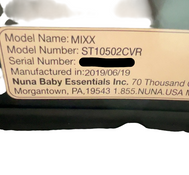 Shop Nuna MIXX Stroller, 2019, Cavier at GoodBuy Gear