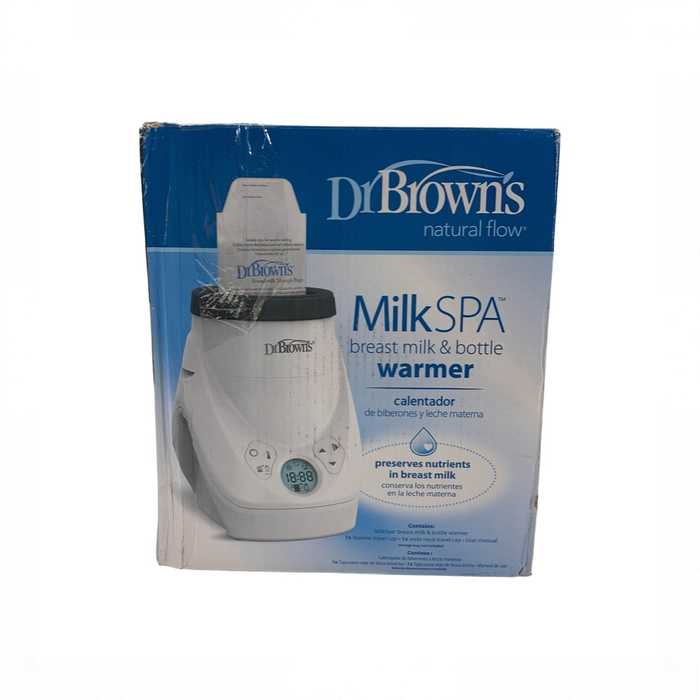 Shop Dr. Brown's MilkSPA Breast Milk And Bottle Warmer, White at GoodBuy Gear