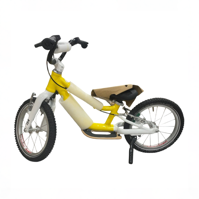 Shop Woom GO 1 Plus Balance Bike, Vibrant yellow at GoodBuy Gear