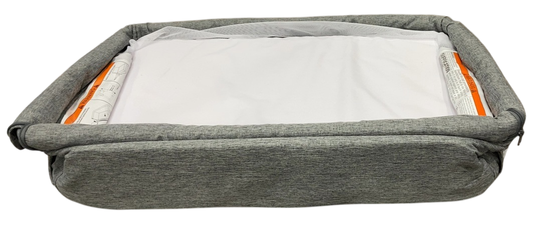 Shop Simmons Kids Dream Bedside Bassinet, Grey Tweed at GoodBuy Gear