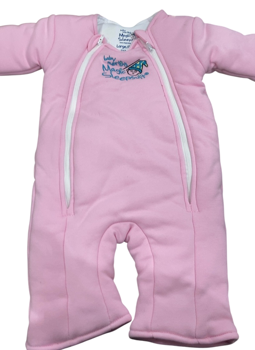 Shop Baby Merlin's Magic Sleepsuit, Pink, Cotton, Large (18-21lbs) at GoodBuy Gear