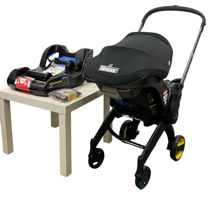 Shop Doona Infant Car Seat & Stroller Combo, 2024, Nitro black at GoodBuy Gear