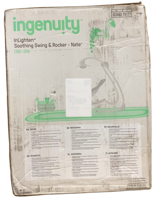 Shop Ingenuity InLighten Soothing Swing, Nate at GoodBuy Gear