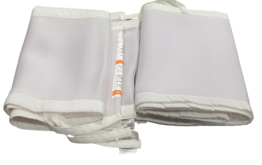 Shop Breathable Baby Mesh Crib Liner, Full Size/4 Sides, White at GoodBuy Gear