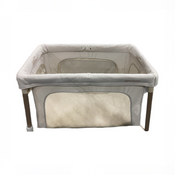 Shop Newton Travel Crib and Playard, Sand, 2025, Compact at GoodBuy Gear