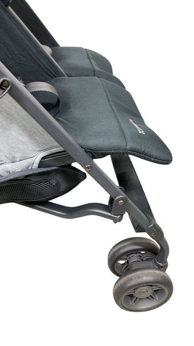 Shop UPPAbaby G-Link V2 Double Stroller, 2022, Greyson (Charcoal Melange) at GoodBuy Gear