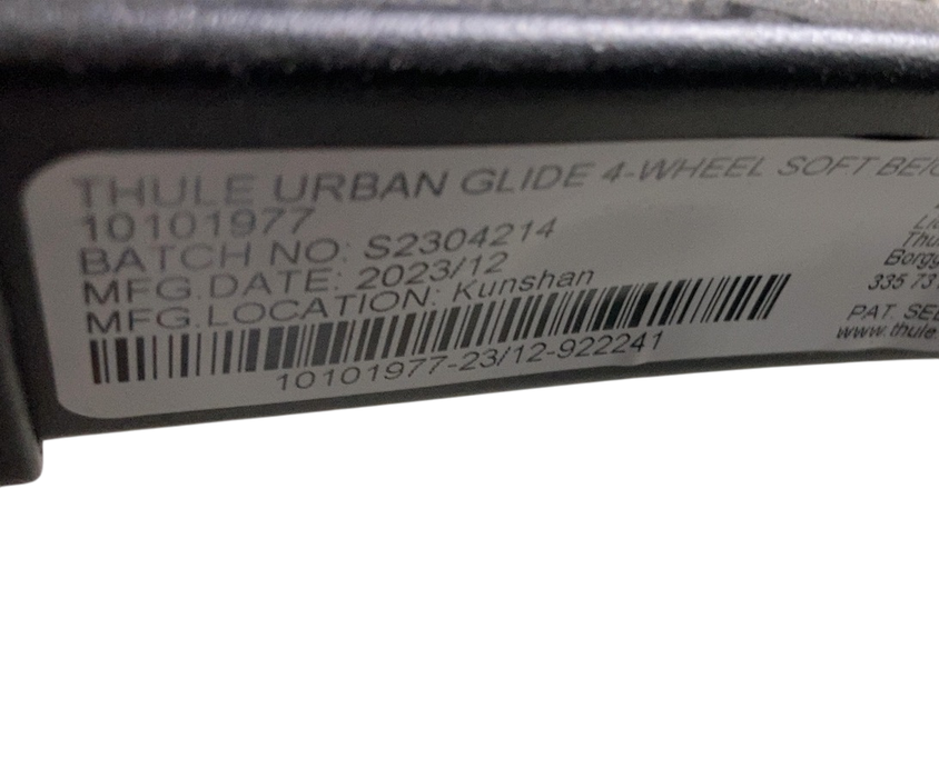Shop Thule Urban Glide 4-Wheel Stroller, 2023, Soft Beige at GoodBuy Gear