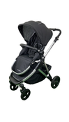 Shop Mockingbird Single 2.0 Stroller, 2024, Black, Silver With Black Leather, Watercolor Drops at GoodBuy Gear