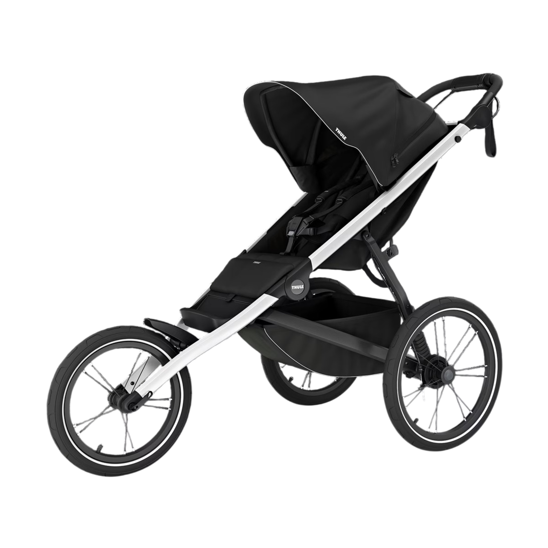 how to open thule stroller Thule Glide 3 Stroller, 2025, Black on Aluminum