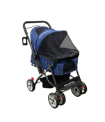 used Wonderfold Pet Stroller, Midnight Blue