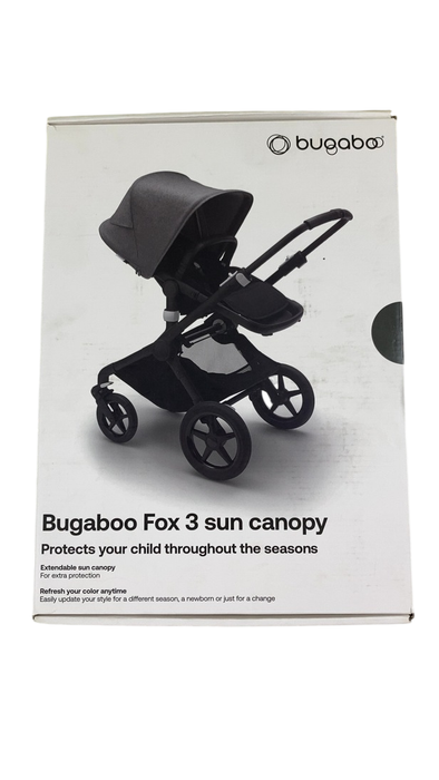 Shop Bugaboo Fox 3 Sun Canopy, Forest Green at GoodBuy Gear