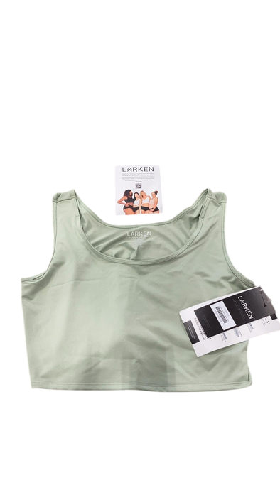 Shop Larken The Larken X Nursing Bra, Sage, XXLarge at GoodBuy Gear