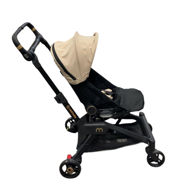 Shop Orbit Baby M Plus+ Stroller, 2025, Black Luxe, Taupe Beige at GoodBuy Gear