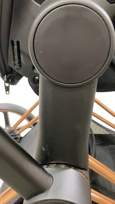 Shop Cybex PRIAM Stroller, 2021, Deep Black, Rosegold at GoodBuy Gear