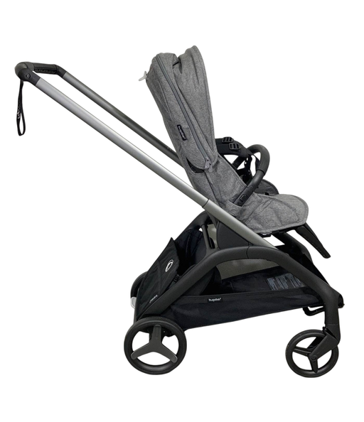 Shop Bugaboo Dragonfly Bassinet and Seat Stroller, 2023, Graphite, Grey Melange, Grey Melange at GoodBuy Gear