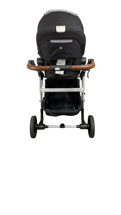 Shop Mockingbird Single to Double 2.0 Stroller, 2024, Black, Silver With Penny Leather, Windowpane at GoodBuy Gear