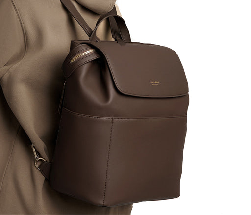 Shop Mina Baie Kinney Backpack Diaper Bag, Coco at GoodBuy Gear