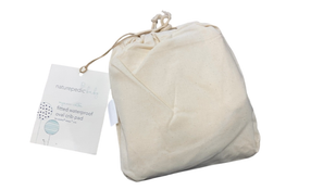 Shop Naturepedic Organic Oval Crib Protector Pad for Stokke Sleepi Crib, 27"x48" at GoodBuy Gear
