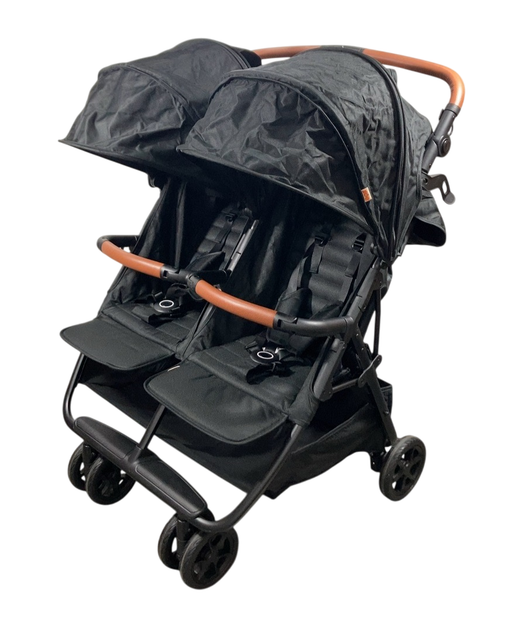 Shop Zoe The Twin V2 Double Stroller, 2025, Black at GoodBuy Gear