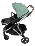 Shop Mockingbird Single 2.0 Stroller, 2024, Sage, Silver With Penny Leather, Watercolor Drops at GoodBuy Gear