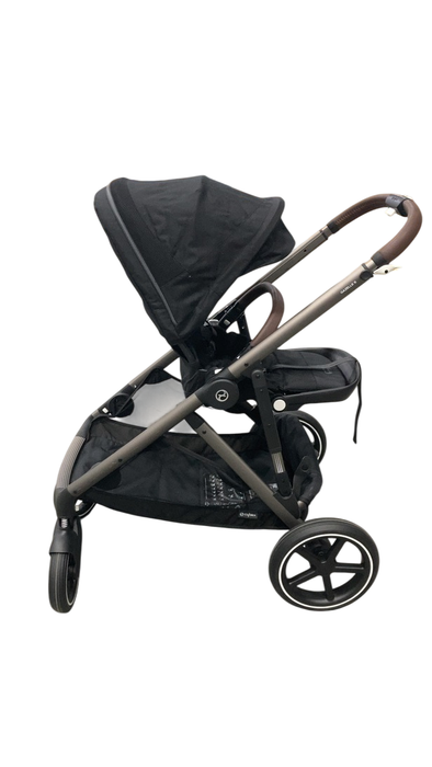 Cybex Gazelle S Modular Stroller, 2024, Moon Black, Taupe Frame