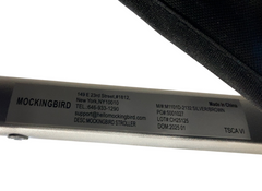 Shop Mockingbird Single 2.0 Stroller, Bloom, Watercolor Drops, Silver With Penny Leather, 2025 at GoodBuy Gear