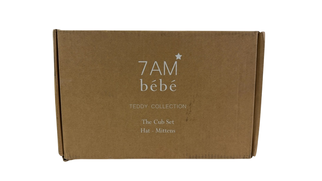 Shop 7 A.M. Enfant Cub Set, 6-12 Months, Oatmeal, Teddy at GoodBuy Gear