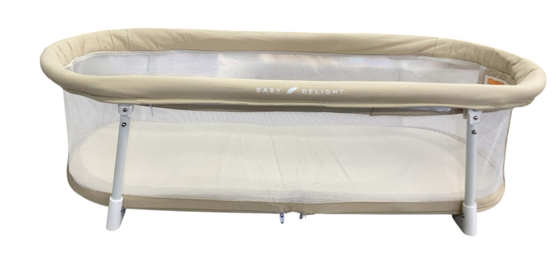 Shop Baby Delight Snuggle Nest Organic Lounger, Organic Oat at GoodBuy Gear