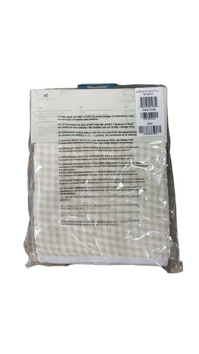 Shop Little Unicorn Infant Hooded Towel, Tan Gingham at GoodBuy Gear