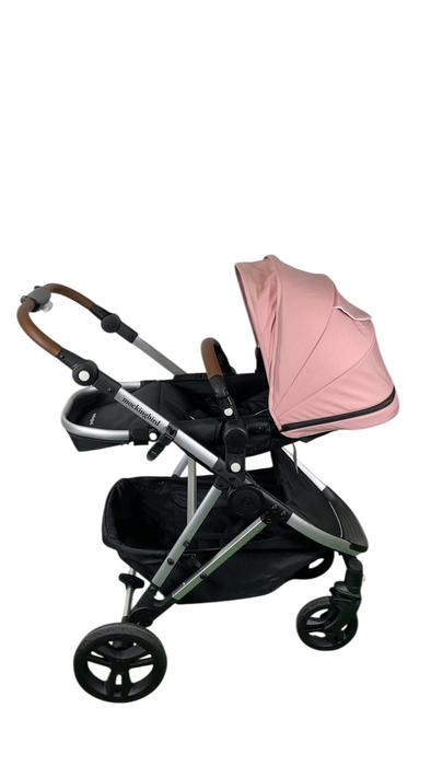 Shop Mockingbird Single 2.0 Stroller, Bloom, Windowpane, Silver With Penny Leather, 2025 at GoodBuy Gear