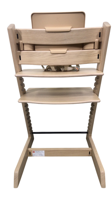Shop Stokke Tripp Trapp High Chair With Baby Set, 2, Oak Natural at GoodBuy Gear