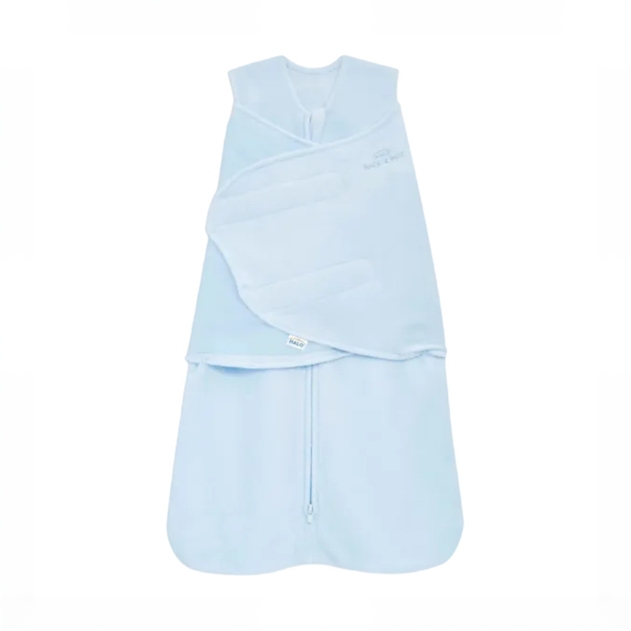 Shop Halo Micro-Fleece Swaddle, Baby Blue, Preemie at GoodBuy Gear