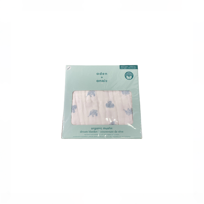 Shop Aden + Anais Muslin Dream Blanket, Animal Kingdom Elephants at GoodBuy Gear