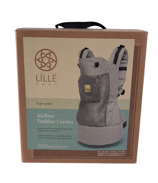 used Lillebaby CarryOn Airflow Carrier Toddler Size, Mist