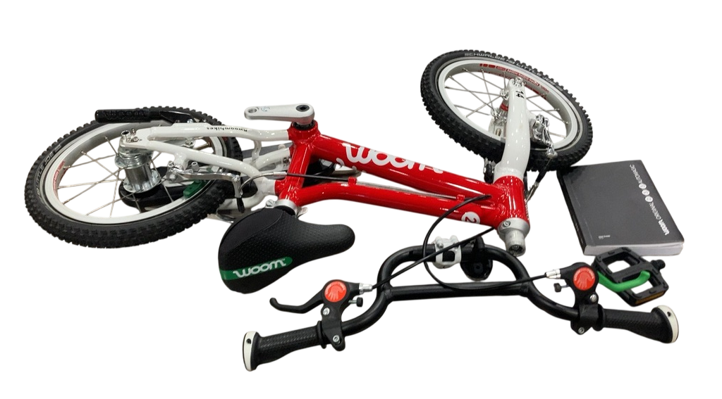 Shop Woom ORIGINAL 2 Bike- 14”, Woom Red at GoodBuy Gear