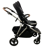 Shop Mockingbird Single to Double 2.0 Stroller, 2024, Black, Silver With Penny Leather, Windowpane at GoodBuy Gear