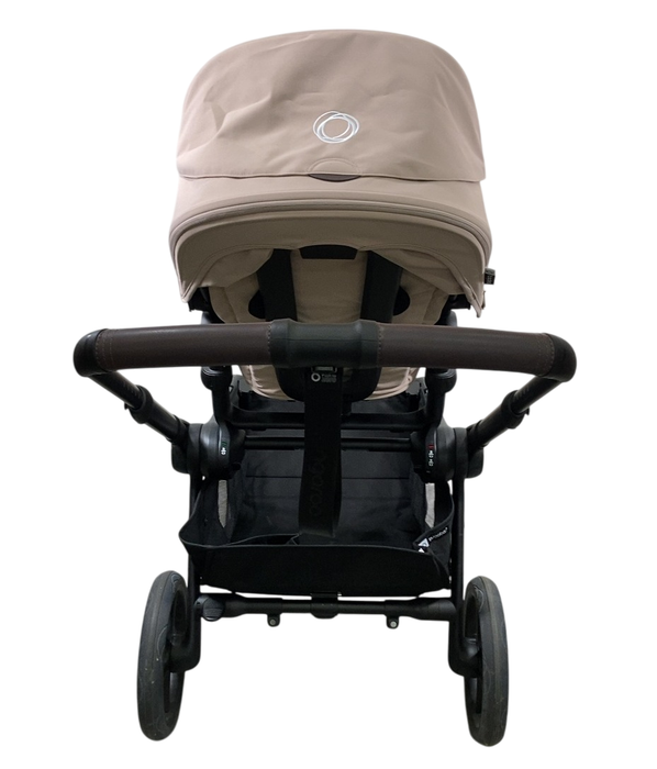 Shop Bugaboo Kangaroo Single To Double Stroller, 2024, Black, Desert Taupe, Desert Taupe at GoodBuy Gear