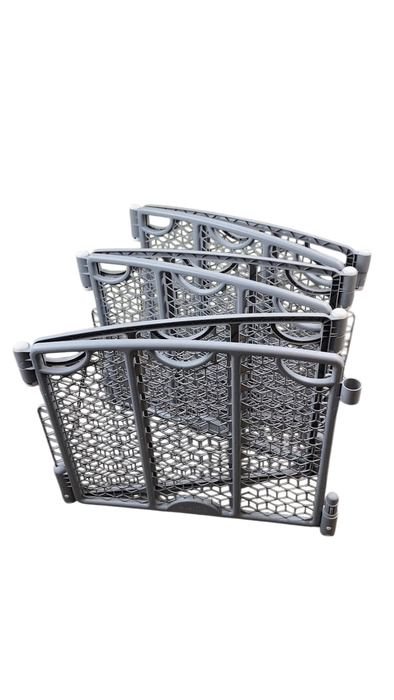 Shop Evenflo Indoor/Outdoor Play Space, 6 Panel, Cool Gray at GoodBuy Gear