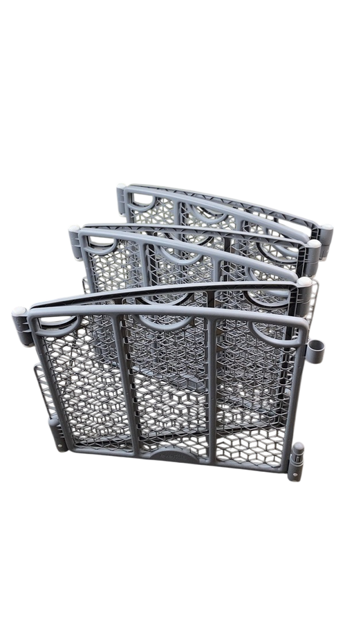 Shop Evenflo Indoor/Outdoor Play Space, 6 Panel, Cool Gray at GoodBuy Gear