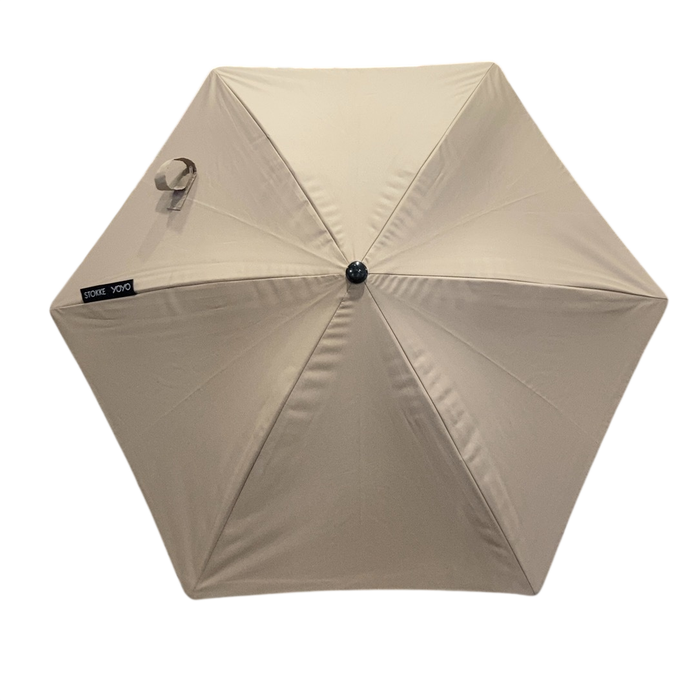 Shop Stokke Stroller Parasol, Taupe at GoodBuy Gear