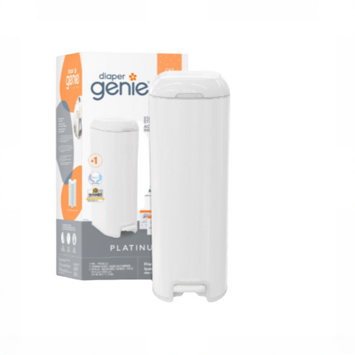 Shop Diaper Genie Platinum Pail Gift Set, Lily White at GoodBuy Gear