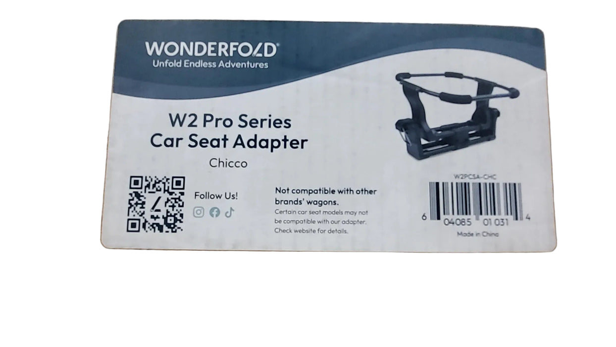 Wonderfold Car Seat Adapter For Chicco, W2 Pro